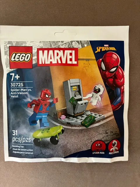 Lego MARVEL Spider-Man vs. Anti-Venom Heist polybag 30725 - NEW sealed bag