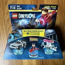 LEGO Dimensions BACK TO THE FUTURE Level Pack 71201 Marty McFly Hoverboard BTTF