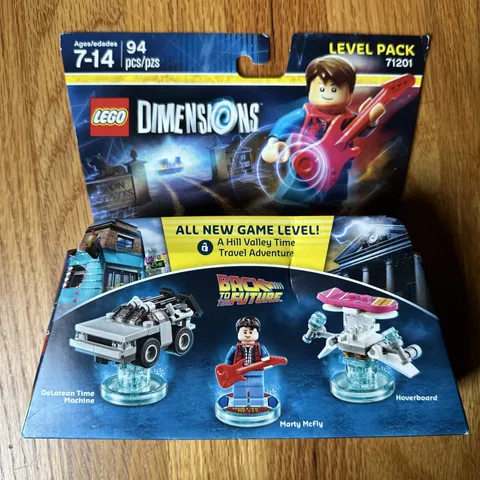 LEGO Dimensions BACK TO THE FUTURE Level Pack 71201 Marty McFly Hoverboard BTTF