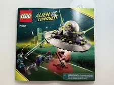 Lego 7052 Alien Conquest Instruction Manual Only
