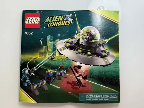 Lego 7052 Alien Conquest Instruction Manual Only