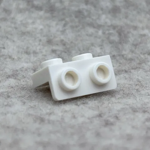 LEGO 99781 White Bracket 1 x 2 - 1 x 2 (x1)