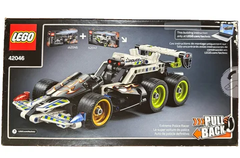 LEGO Technic Pull Back Getaway Racer 42046 Complete Set 170 pcs Box Ages 7-14