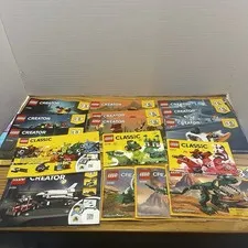 Lego Creator And Classic Instruction Manual Lot Of 16 31090 30173 31071 31058