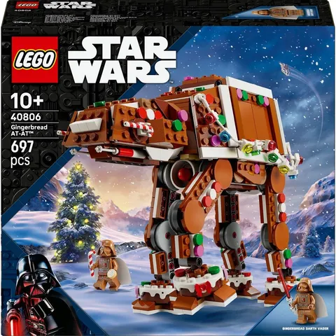 LEGO Star Wars Gingerbread AT-AT Walker Christmas Set 40806