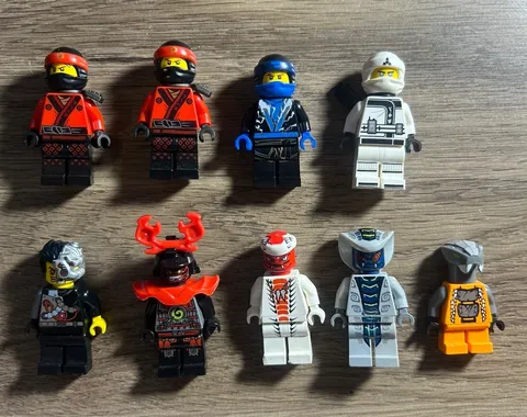 LEGO Minifigure Ninjago Minifigure Lot Complete Minifigures