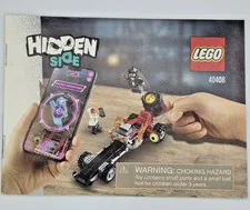Lego Hidden Side 40408 Drag Racer Instructions Manual Only No Bricks 2020