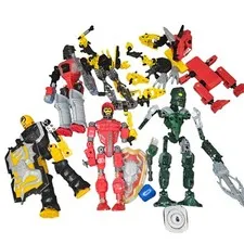 Lego Bulk Lot Bionicle Technic Knights Kingdom Incomplete Sets 1 Lb 4 Oz