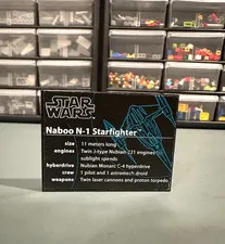 LEGO Naboo 10026 Set starfighter UCS Starwars sticker plate