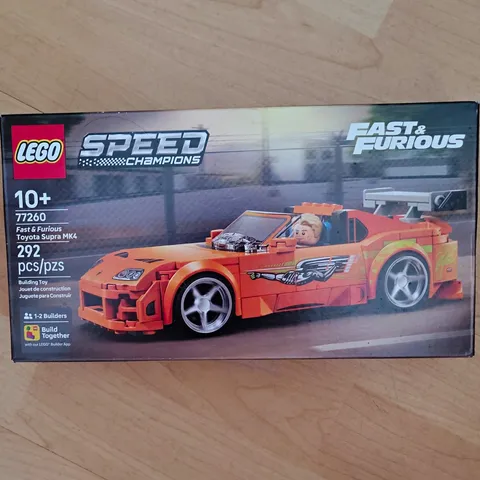 LEGO Speed Champions 77260 Fast & Furious Toyota Supra MK4 292pcs Age 10+