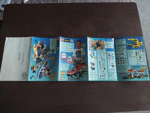 Vintage (1997) LEGO Direct Town Catalog Pamphlet Flier Order Form - RARE