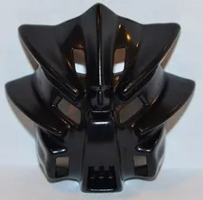 Lego Bionicle Kanohi Mask (8567) BLACK Miru Nuva PN 43614