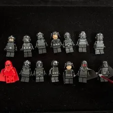 Lego Star Wars Imperial Mini figure Lot Of 12 - Vader, Royal Guard, Tie pilots