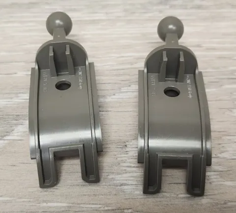 Lego 44139 Old Dark Gray Bionicle Rahkshi Kraata Holder Part Piece Lot Of 2