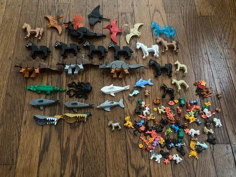 LEGO Dragon, Dinosaurs, Horses and Other Animals Lot