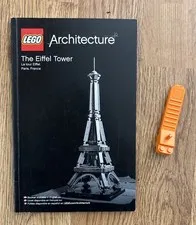 Lego Architecture 21019 Eiffel Tower Manual Only w/ Free Brick Separator