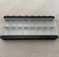 LEGO x Room Copenhagen 16 Minifigure Storage Display Case (Black)