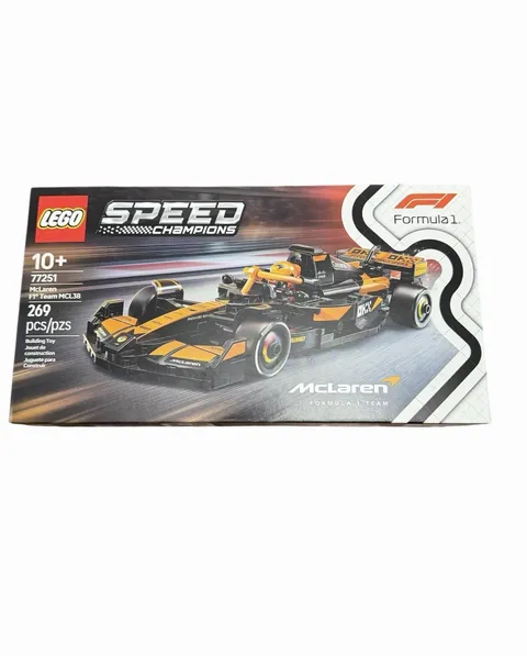 LEGO SPEED CHAMPIONS: Mclaren F1 Team Mcl38 Race Car (77251)