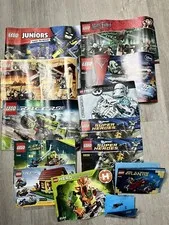 LEGO **LOT Of 11” Instruction Pamphlets. Amazing Lot