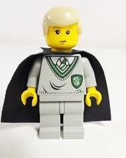 Lego Draco Malfoy Minifigure Slytherin Torso Black Cape w/ Stars 4709 4733 hp040