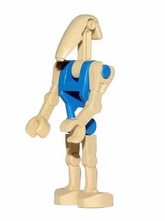 LEGO® Minifigure Star Wars sw0095 Battle Droid Pilot w/Blue Torso and Straight A