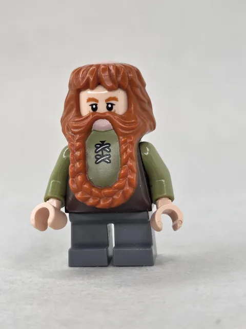 LEGO The Hobbit and The Lord of the Rings Minifigure Bombur the Dwarf lor051 2r