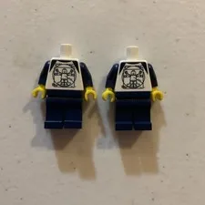 LEGO Minifigure BAM 2020 Torso - Vitruvian da Vinci Pattern Shirt (ac