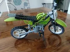LEGO Technic Dirt Bike 8291 Complete Build (No Box or Manuals)