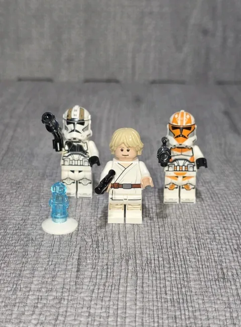 LEGO Star Wars 212th Minifigure Phase 2 Clone Trooper Gunner Bundle