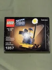 Vintage 2001 LEGO 1357 Studios Cameraman - NEW SEALED