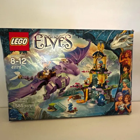 LEGO Elves 41178 The Dragon Sanctuary Set w/ Rayne 585 Pieces (Box) SEALED