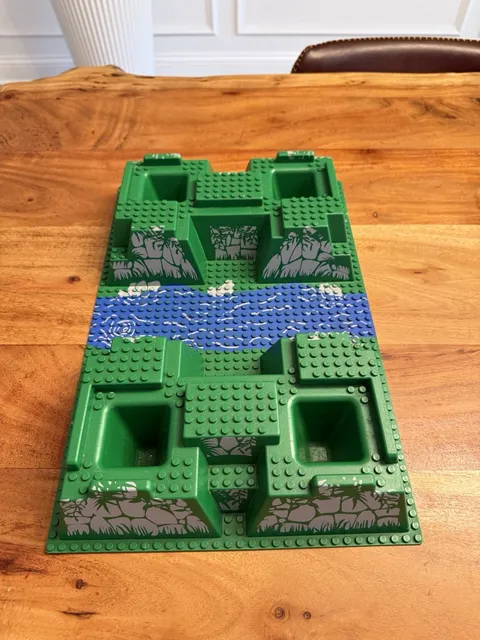 Lego Baseplate For set 5986 Amazon Ancient Ruins Htf , Vintage, Good Condition!