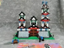 VINTAGE LEGO NINJA FLYING FORTRESS SET NO. 6093 WITH INSTRUCTIONS 