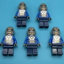 Lego Marvel Super Heroes Lot of 5 Nova Corps Officer Minifigures 76019