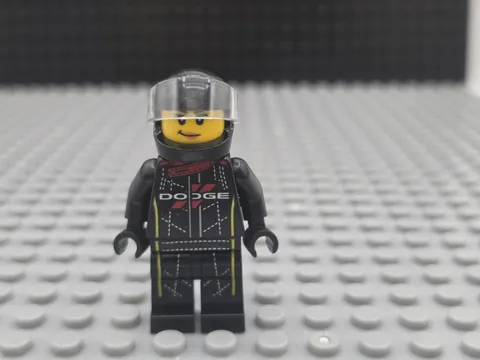 LEGO Speed Champions Mopar Dodge SRT Driver Minifigure sc090 Helmet Female