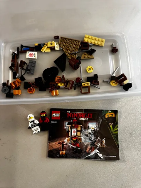 LEGO #70606 NINJAGO MOVIE - Spinjitzu Training 100%