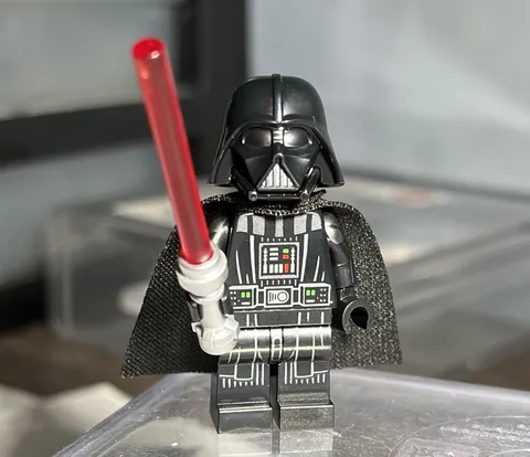LEGO Darth Vader minifigure + lightsaber 75347 75352 75387 75419 Death Star New!
