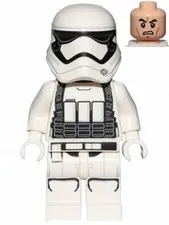 LEGO® Minifigure Star Wars sw0695 First Order Heavy Assault Stormtrooper (Rounde