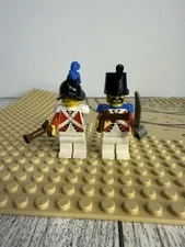 LEGO LOT OF 2 IMPERIAL SOLDER MINIFIGURES VINTAGE **See 1 Is Missing Arm**