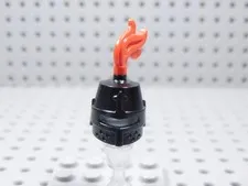 LEGO Black Knight Helmet w/ Red Plume Feather Accessory Minifig AC