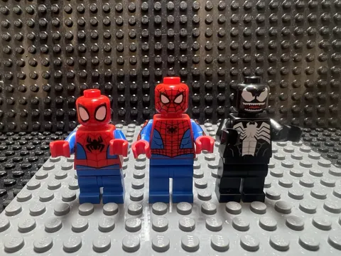 lego marvel minifigures spiderman Lot Venom. Toys. 
