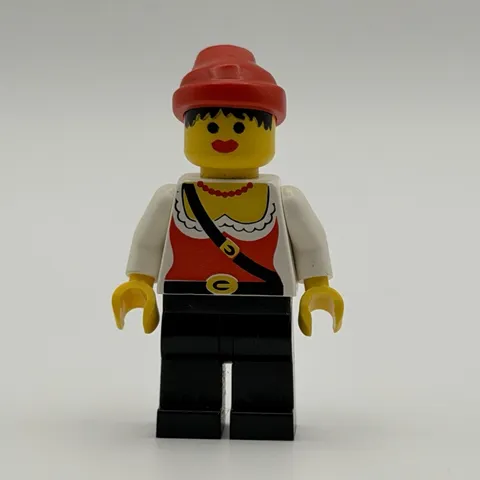 LEGO Pirates Pirate Female Minifigure pi057 6250 Cross Bone Clipper