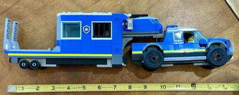 Lego City Mobile Command Truck Partial Set * ATV Heli Quad Tractor Eggs