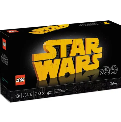 LEGO Star Wars Brick-Built Star Wars Logo 75407
