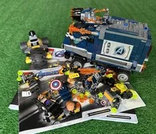 LEGO Super Heroes: Avengers Truck Take-Down 76143 Complete W/ Manual