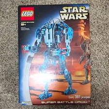 LEGO Star Wars Super Battle Droid 8012 381 pcs Box Age 9+ Vintage Sealed