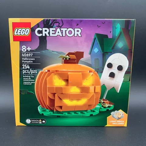 LEGO Creator 40697 Halloween Pumpkin Ghost Light Brick 254 pcs New