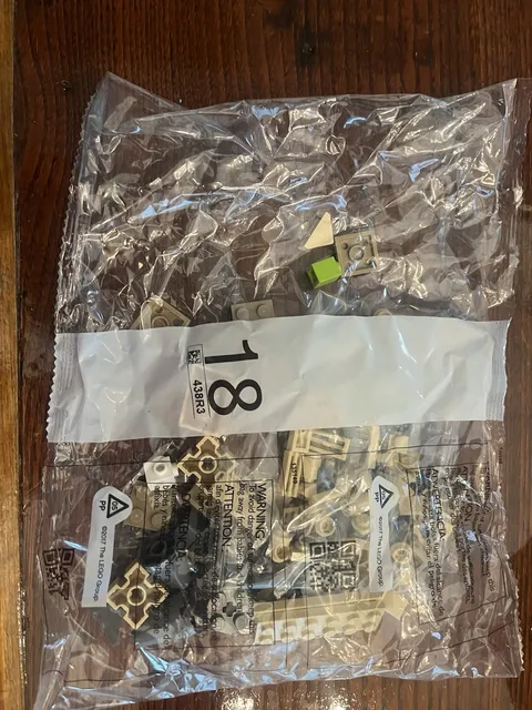 LEGO 76419 Harry Potter Hogwarts Castle #18 Sealed bag ONLY