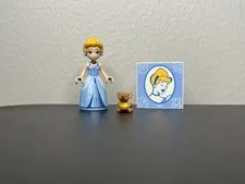 Lego Disney Princess Cinderella Metallic Ball Gown w/ Gus Gus & Mirror (dp212)