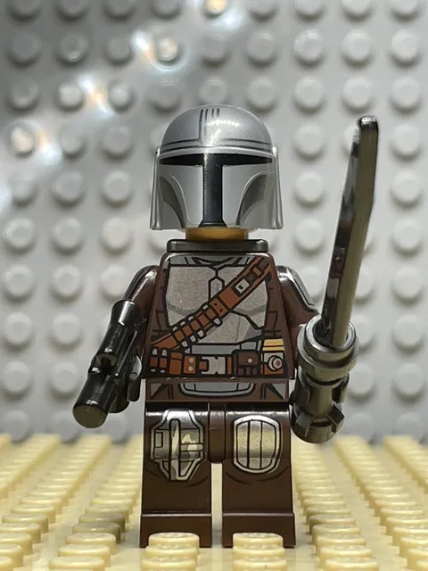 LEGO Star Wars The Mandalorian (Din Djarin) Minifig from Set 75361 (Brand New)